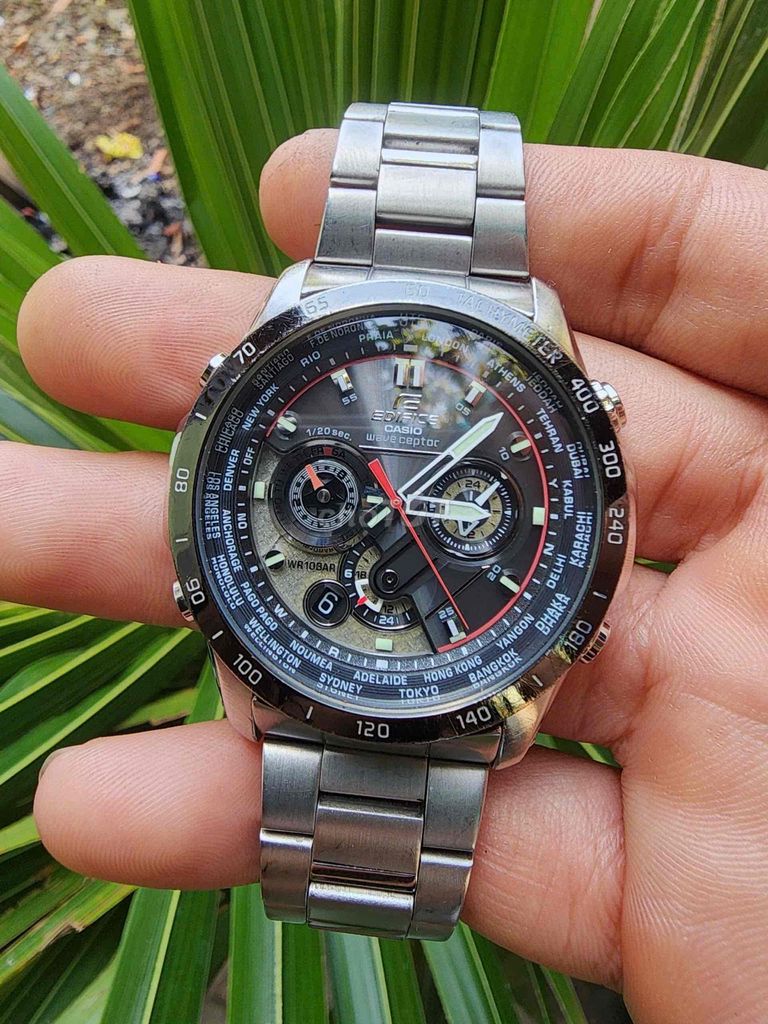 Casio Edifice M1000d pin năng lượng