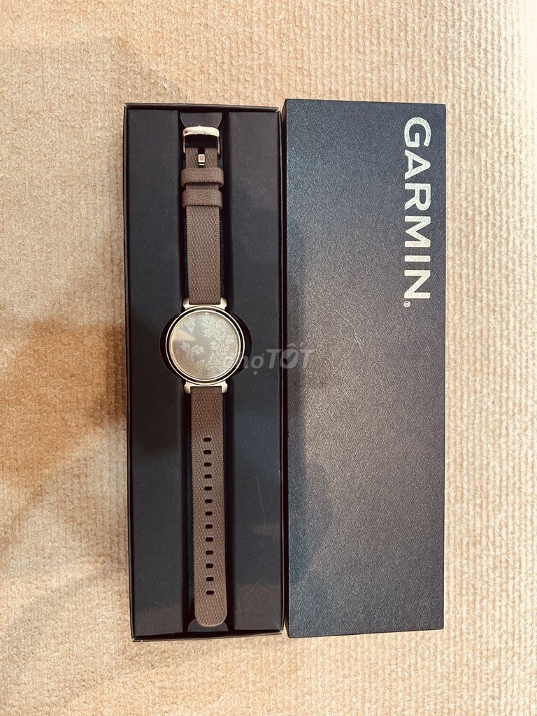 Garmin Lily 2 Dây Nylon Vàng hồng Nữ 35mm. Mua bán Thiết bị đeo thông minh tại Quận Phú Nhuận Tp Hồ Chí Minh được đăng bởi Chị Yến  hình 1