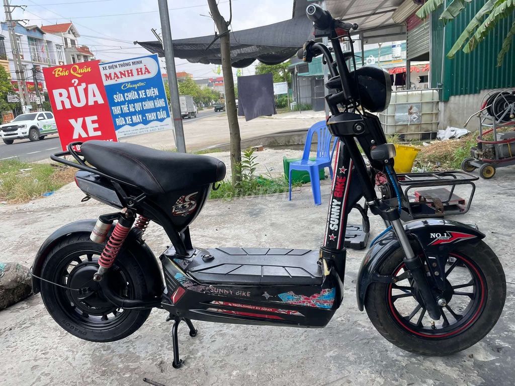 Xe 133s 4 bình to theo xe giá 5 triệu. Mua bán Xe điện tại Huyện Tri Tôn An Giang được đăng bởi Tài snd hình 1