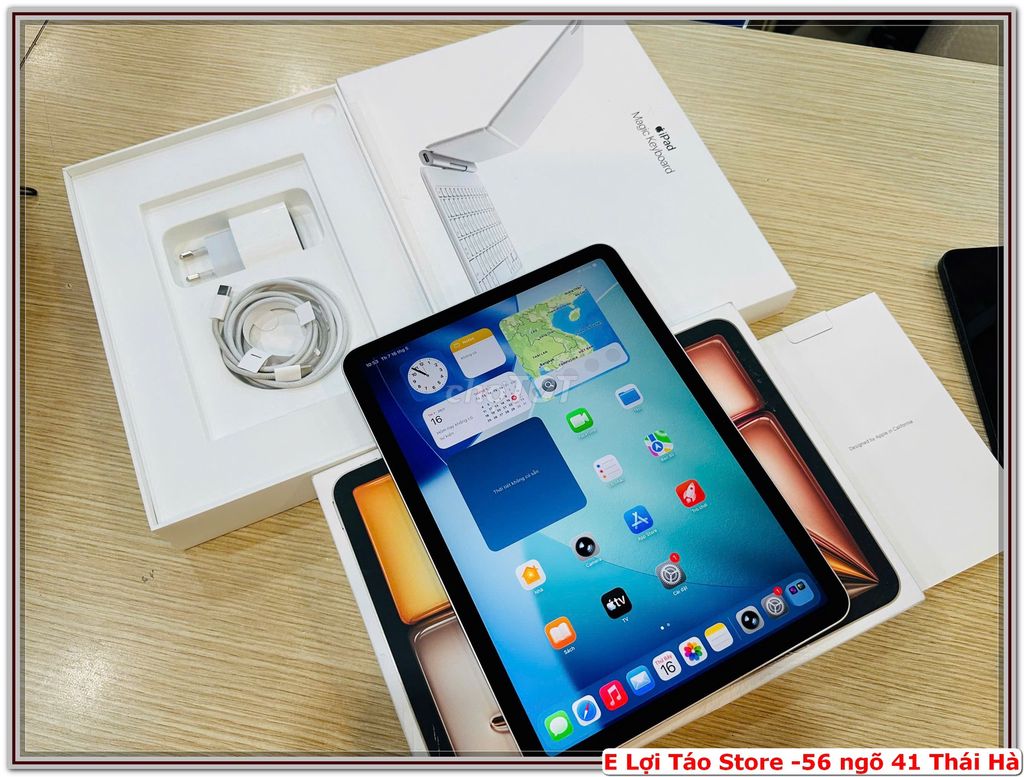 E pass iPad Air M3 128GB 5G+WIFI BH 24/12/2026. Mua bán Máy tính bảng tại Quận Đống Đa Hà Nội được đăng bởi Nguyễn Tiến Lợi hình 1