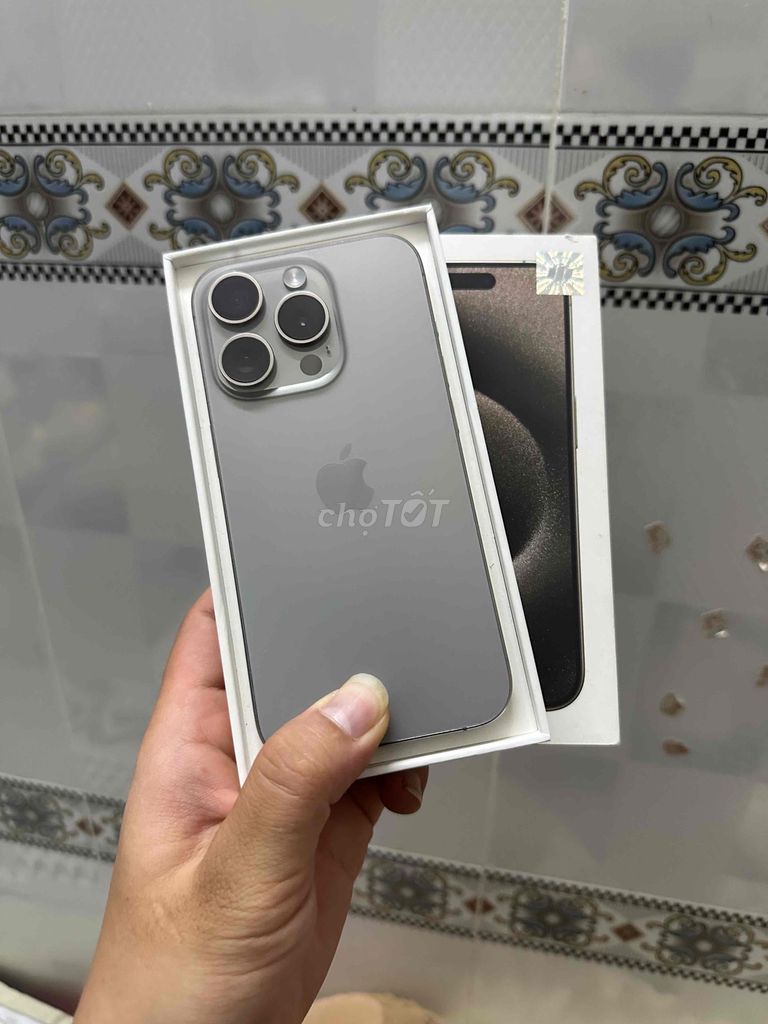 Apple iPhone 15 Pro 128GB Xám VN/A 86%. Mua bán Điện thoại tại Thành phố Nha Trang Khánh Hòa được đăng bởi Việt hình 1