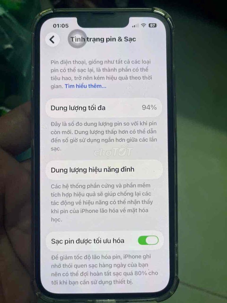 Apple iPhone 13 128GB Đen. Mua bán Điện thoại tại Quận Tân Bình Tp Hồ Chí Minh được đăng bởi hùynh lan hình 1