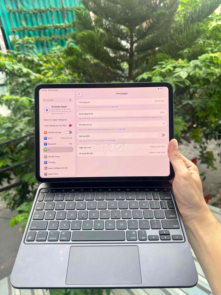 Apple iPad Pro M4 11 inch 256GB P100%. Mua bán Máy tính bảng tại Quận Thanh Khê Đà Nẵng được đăng bởi Hoàng tú hình 1