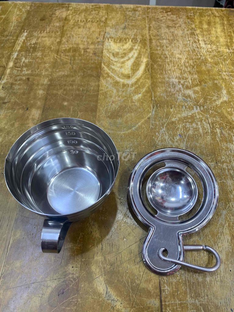 Ly inox 18-8 nhật đo lường 200ml. Mua bán Dụng cụ nhà bếp tại Quận Tân Bình Tp Hồ Chí Minh được đăng bởi Tố Nguyên hình 1