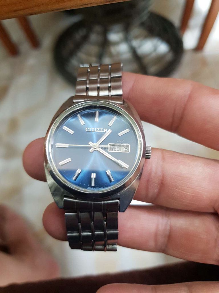 Đồng hồ Citizen Cơ cổ tự động Nam Xanh 37mm. Mua bán Đồng hồ tại Quận Lê Chân Hải Phòng được đăng bởi Đào Bá Quân hình 1