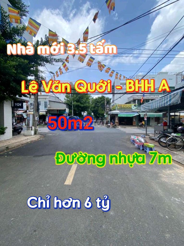 Nhà mới đón tết, Lê Văn Quới, 50m2, 4 tầng