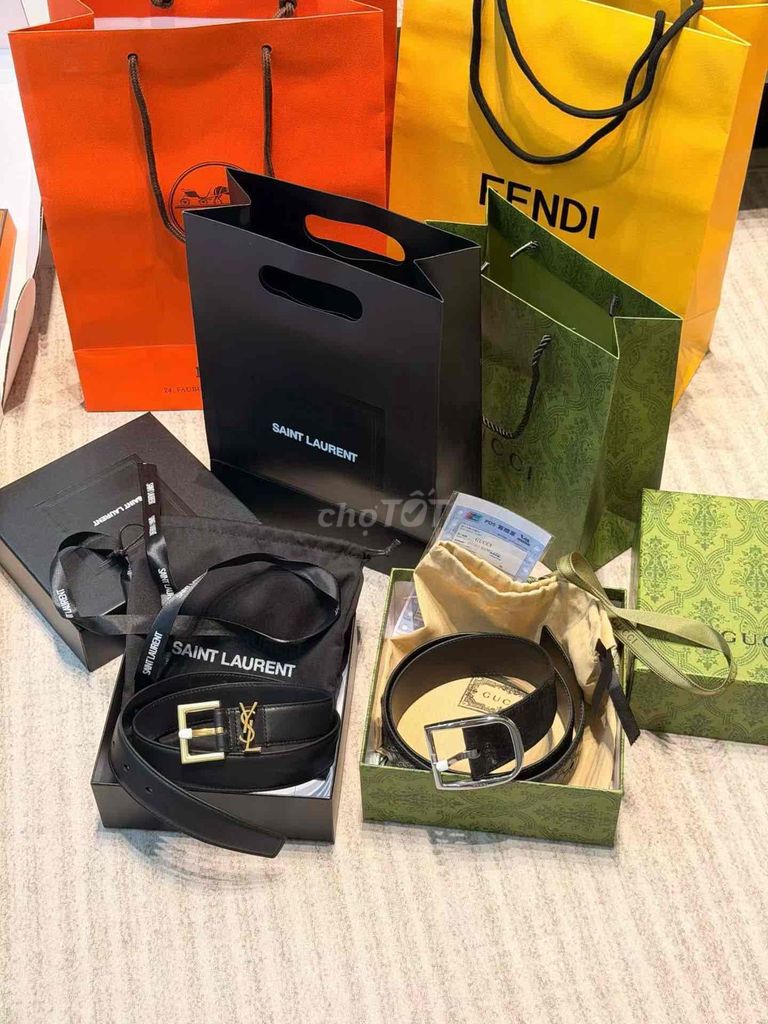 Dây lưng YSL Da cao cấp Đen. Mua bán Phụ kiện thời trang khác tại Quận Thanh Xuân Hà Nội được đăng bởi 苏 琼英 hình 1