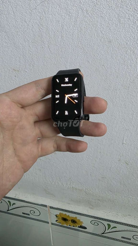 Samsung Galaxy Fit 3 Đen Đã sử dụng. Mua bán Thiết bị đeo thông minh tại Thành phố Vĩnh Long Vĩnh Long được đăng bởi Phuc Huynh hình 1