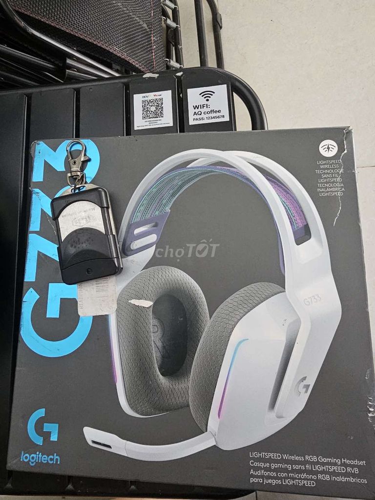 Tai nghe Logitech G733 Trắng. Mua bán Tivi, Âm thanh tại Quận Tân Phú Tp Hồ Chí Minh được đăng bởi TP Nguyen hình 1