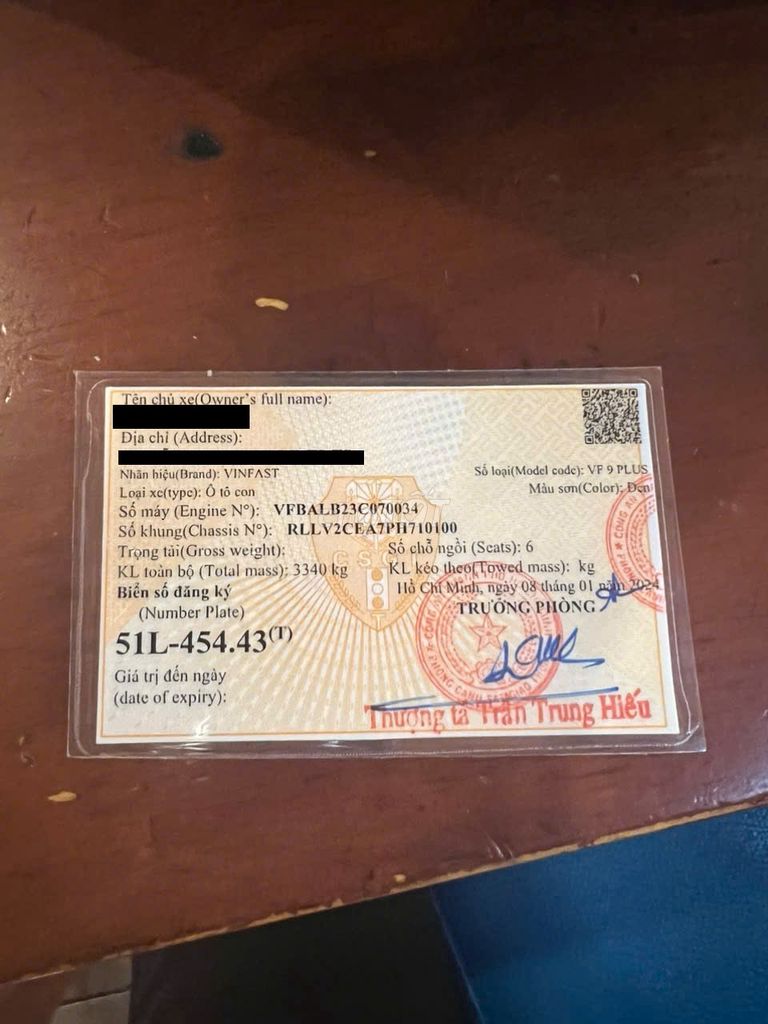 VinFast VF9 Plus Đen. Mua bán Ô tô tại Quận Tân Bình Tp Hồ Chí Minh được đăng bởi Lan Anh hình 3