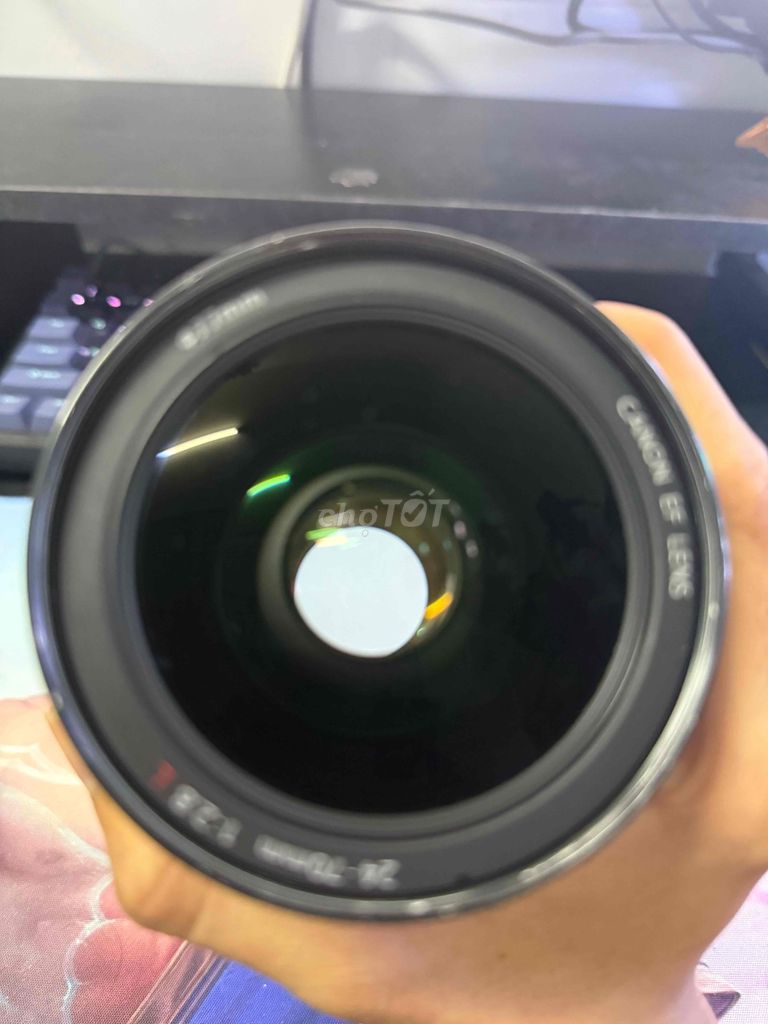 Ống kính Canon EF 24-70mm f/2.8 Mốc nhẹ. Mua bán Máy ảnh, Máy quay tại Quận Liên Chiểu Đà Nẵng được đăng bởi Văn Ngọc Trần hình 1