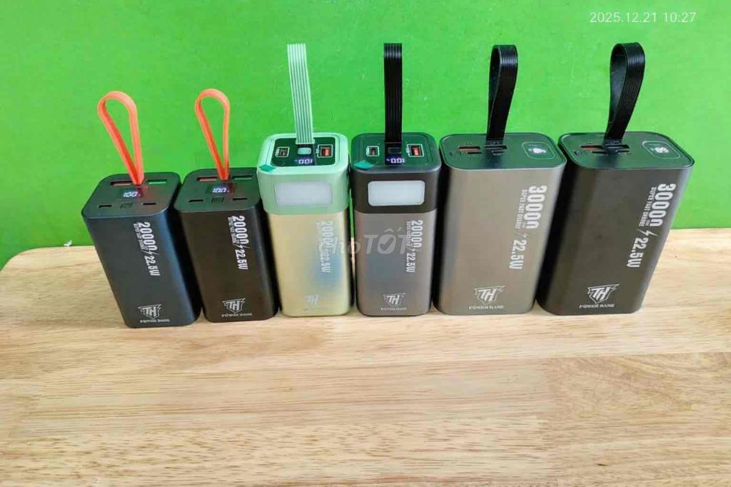 sạc dự phòng 30.000mah. Mua bán Phụ kiện (Màn hình, Chuột...) tại Huyện Long Hồ Vĩnh Long được đăng bởi Pin GT hình 1