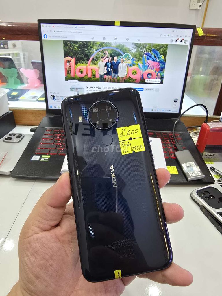 Nokia 5.4 - 128GB. Mua bán Điện thoại tại Thành phố Long Xuyên An Giang được đăng bởi Facebook Cầm Đồ Thúy Vân hình 1