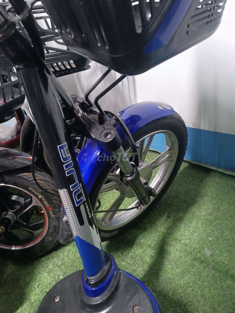 Xe đạp điện Nijia Winters Xanh dương. Mua bán Xe điện tại Huyện Cao Lãnh Đồng Tháp được đăng bởi Xe Điện Đỗ Vũ Ngã Ba ông Bầu hình 5