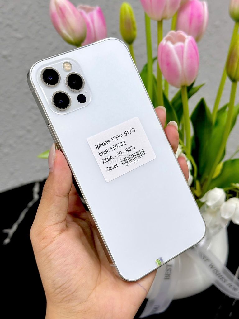 Apple iPhone 12 Pro 512GB Bạc 95%. Mua bán Điện thoại tại Quận Liên Chiểu Đà Nẵng được đăng bởi Gia Minh Shop hình 1