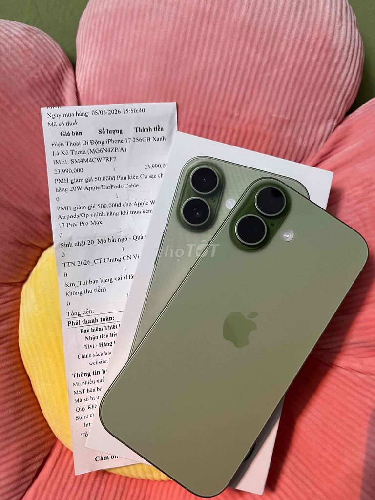 iPhone 17 Xanh Lá Viettel Store. Mua bán Điện thoại tại Thành phố Nha Trang Khánh Hòa được đăng bởi Khánh Minh hình 1