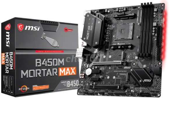 Combo main amd b450 cpu r5 2600x