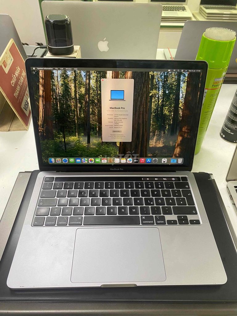 Macbook Pro 2020 i5 13.3 inch 8GB/256GB Xám. Mua bán Laptop tại Quận Hoàng Mai Hà Nội được đăng bởi Mac98 hình 1