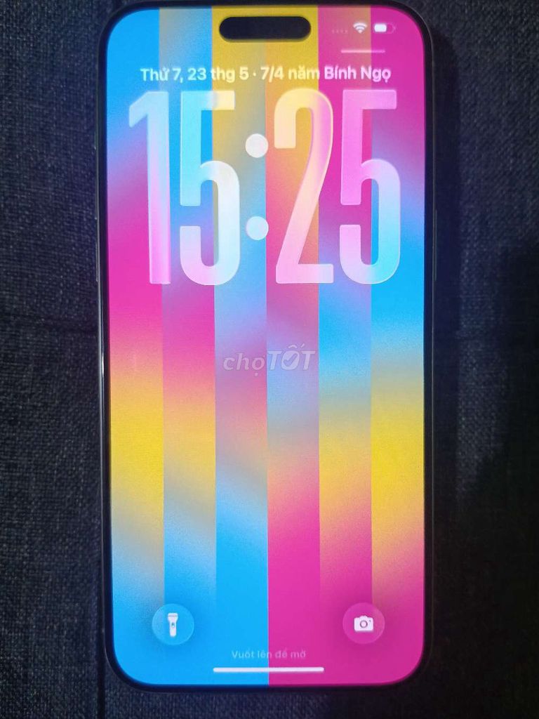cần giao lưu iPhone 15 Pro Max 256GB . Mua bán Điện thoại tại Huyện Trảng Bom Đồng Nai được đăng bởi socola hình 1