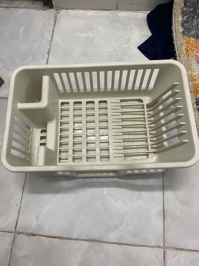 Kệ úp chén Nhựa Trắng kem Đơn giản. Mua bán Dụng cụ nhà bếp tại Quận Bình Tân Tp Hồ Chí Minh được đăng bởi Mỹ Duyên Nguyễn Thị (Prid) hình 1