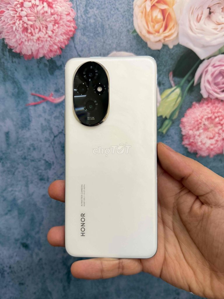 Honor 200 trắng 16/256Gb BH 6th có trả góp