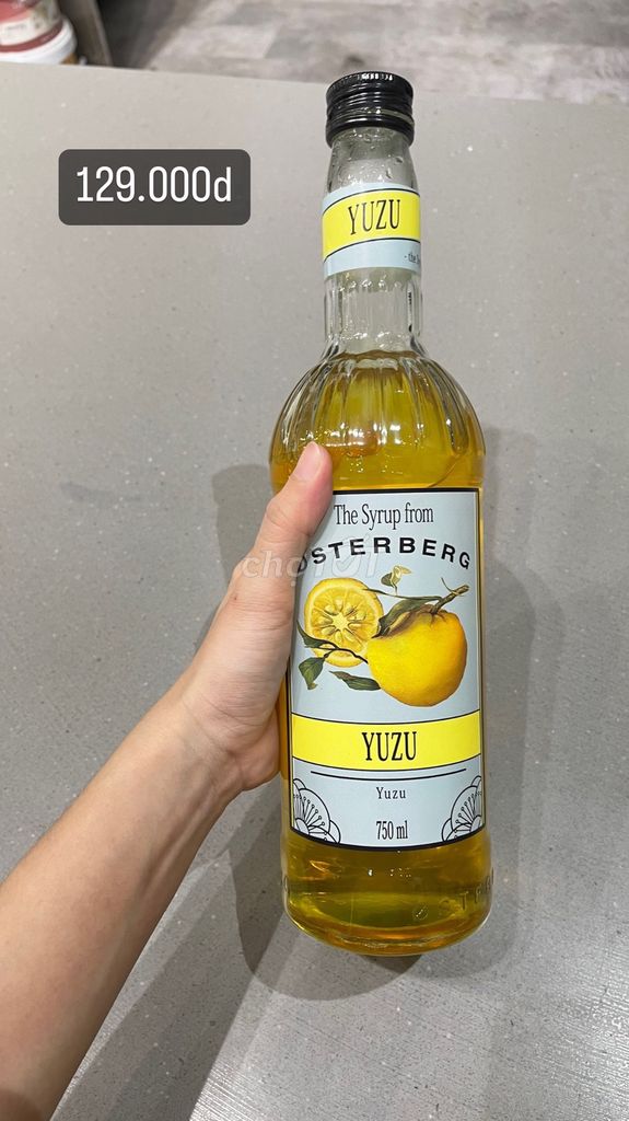 📌 [HCM Q3] Syrup Osterberg Yuzu 750ml