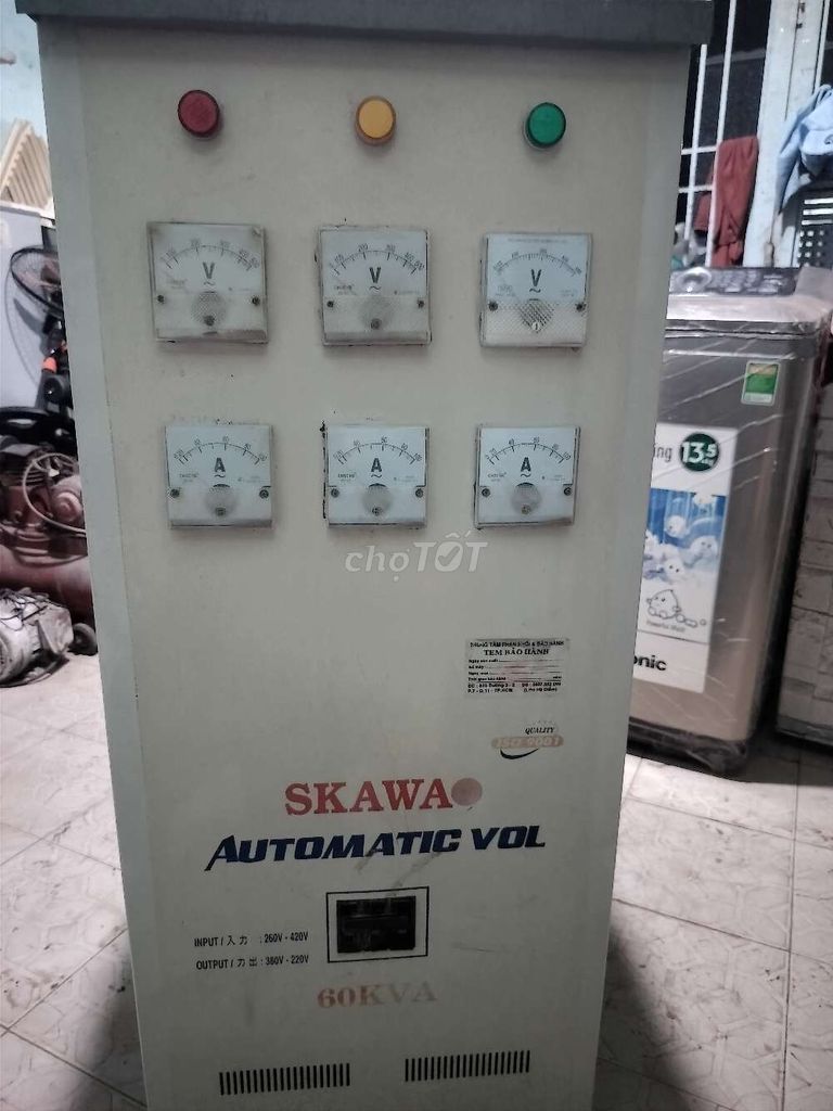 Bán Ổn Áp SKAWA 60KVA như hình trên.