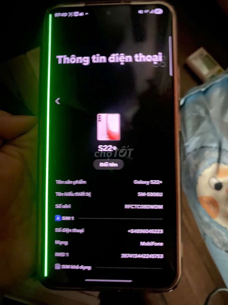 Samsung Galaxy S22+ 128GB Hồng Mỹ. Mua bán Điện thoại tại Quận Cẩm Lệ Đà Nẵng được đăng bởi hoàng trần hình 1