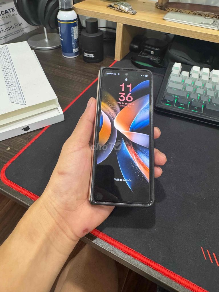 Samsung Z Fold4 256GB Đen. Mua bán Điện thoại tại Huyện Gia Lâm Hà Nội được đăng bởi Pham Son hình 1