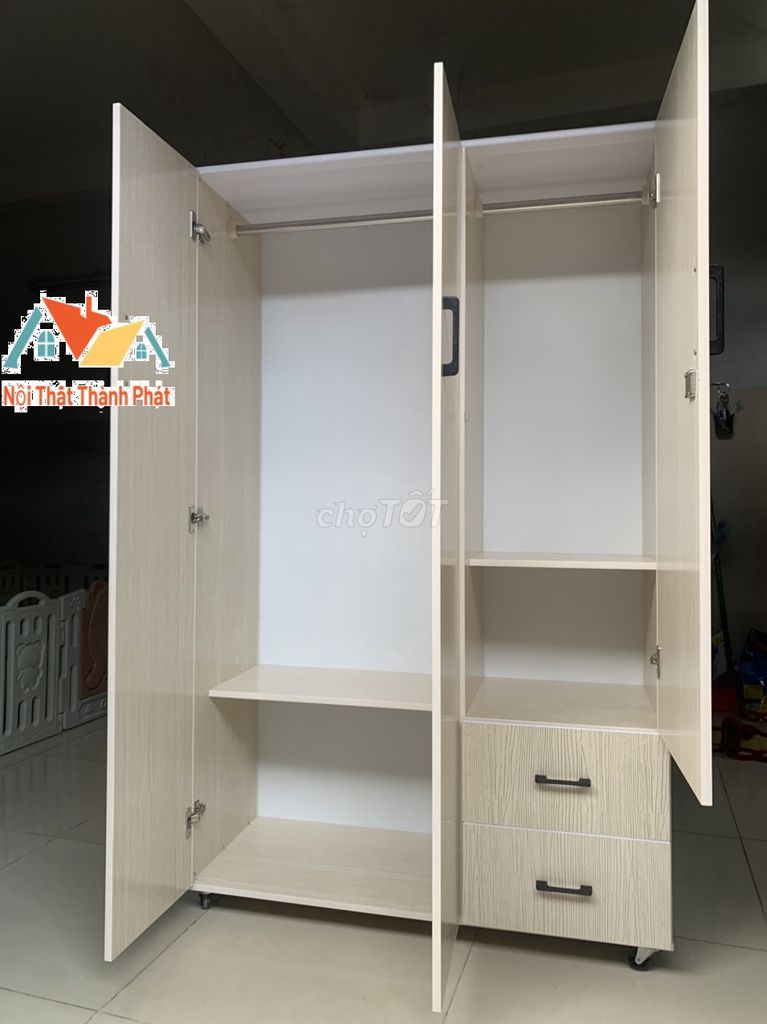 Tủ quần áo Tủ quần áo Tủ quần áo @& Tủ quần áo. Mua bán Tủ, kệ gia đình tại Quận 7 Tp Hồ Chí Minh được đăng bởi Xưởng Thành Phát hình 1