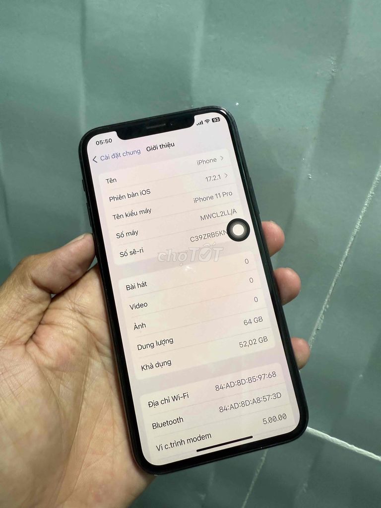 iphone 11 pro 64gb quốc tế mỹ LL