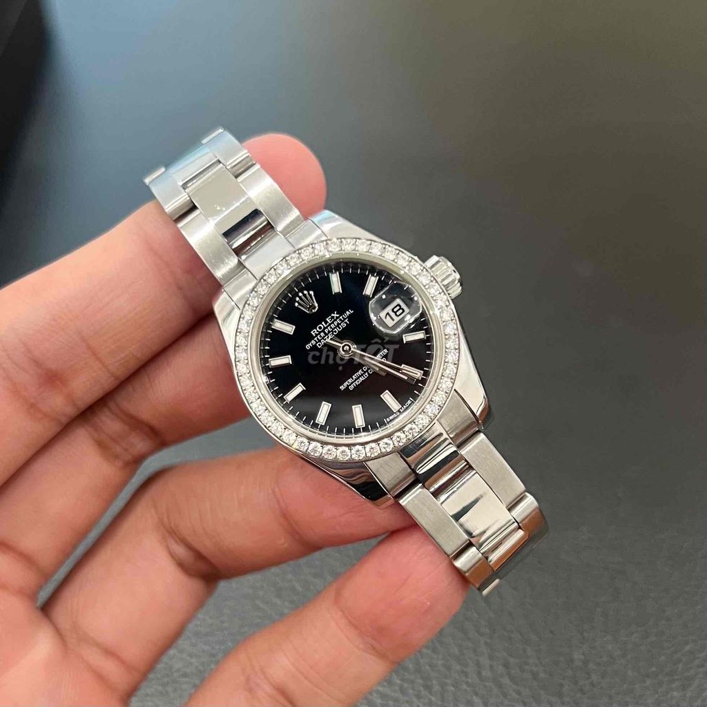 Rolex Lady Datejust Mặt Đen