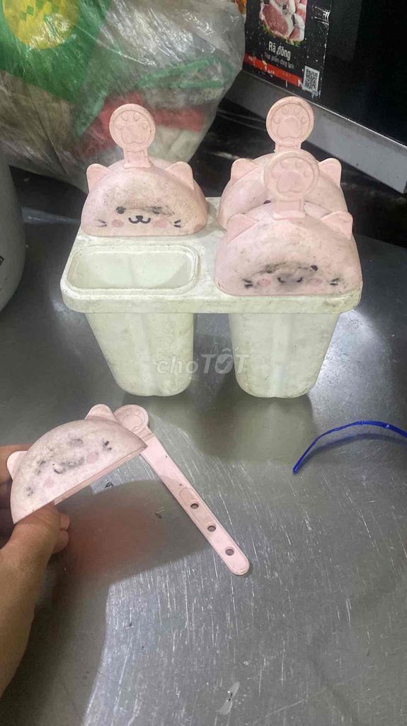 Khuôn làm kem Inochi hình Mèo. Mua bán Dụng cụ nhà bếp tại Quận Tân Phú Tp Hồ Chí Minh được đăng bởi bichsen hình 1