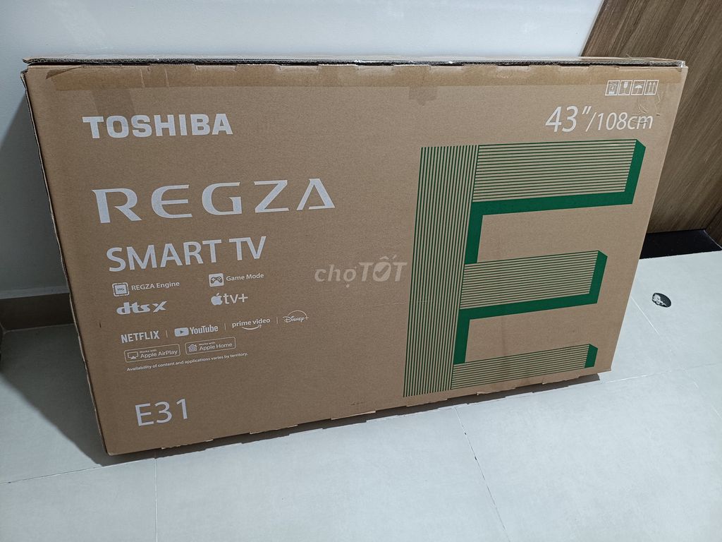 Smart TV Toshiba 43E31RP. Mua bán Tivi, Âm thanh tại Quận 7 Tp Hồ Chí Minh được đăng bởi  An Nguyen hình 1