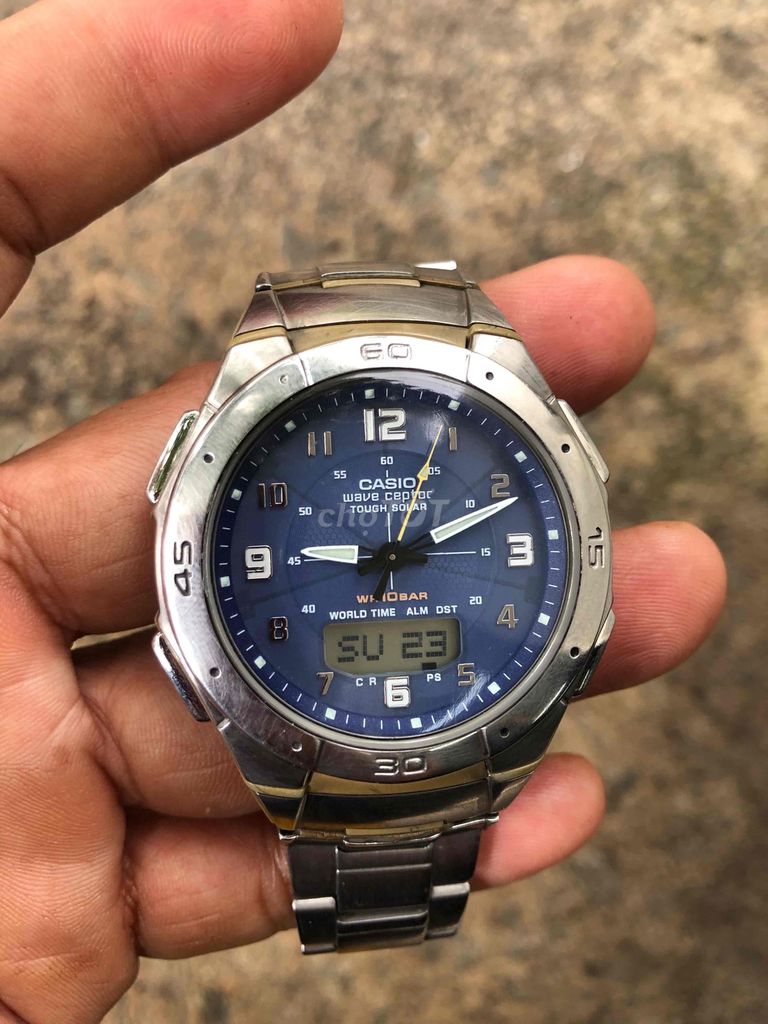 Casio WVA-470 kim loại đẹp. Mua bán Đồng hồ tại Thị xã Bến Cát Bình Dương được đăng bởi Minh Hoàng hình 1
