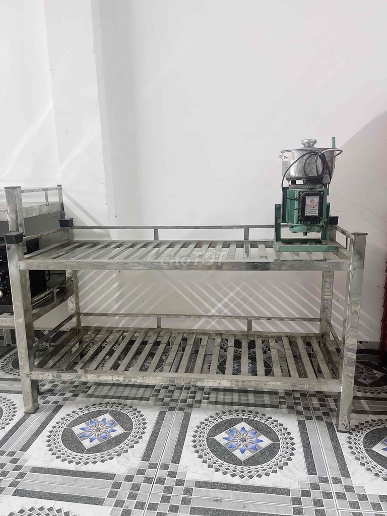 Kệ Inox 2 tầng 1m2. Mua bán Tủ, kệ gia đình tại Thành phố Biên Hòa Đồng Nai được đăng bởi Nguyễn Trường Sơn hình 1