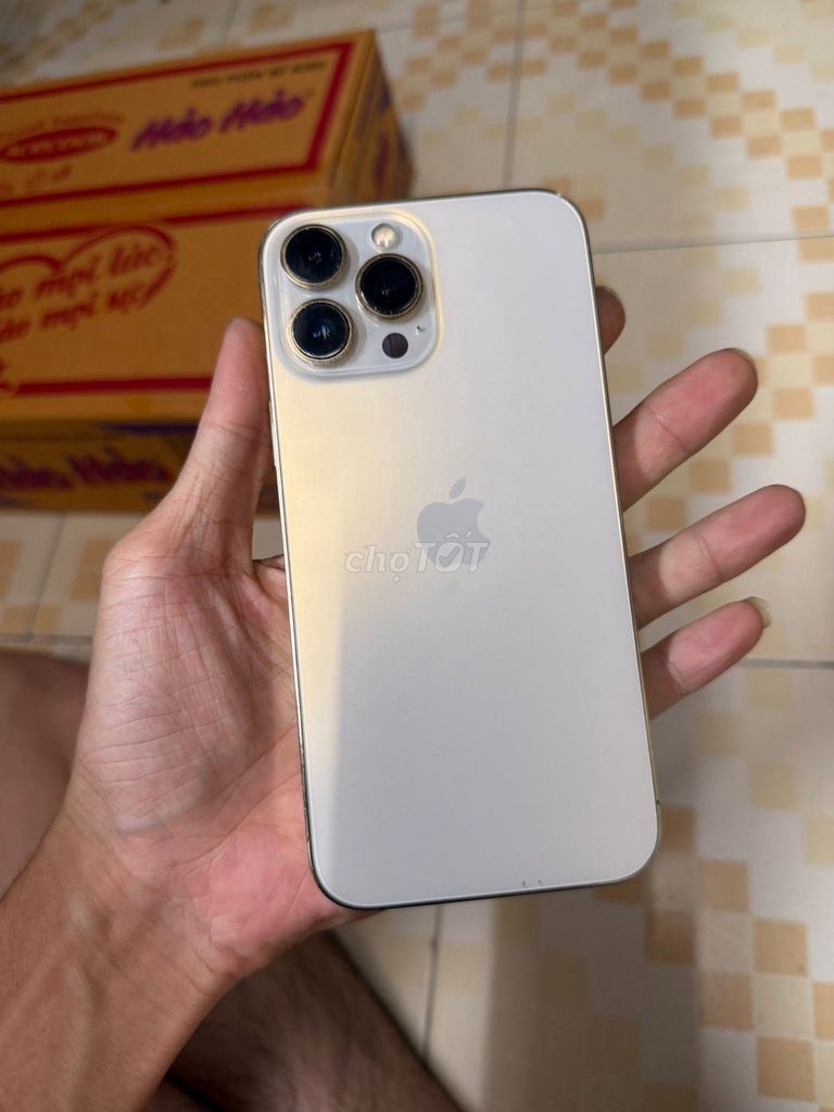 Apple iPhone 13 Pro Max Vàng 89%. Mua bán Điện thoại tại Quận 5 Tp Hồ Chí Minh được đăng bởi Hội Đồ Điện Tử hình 1