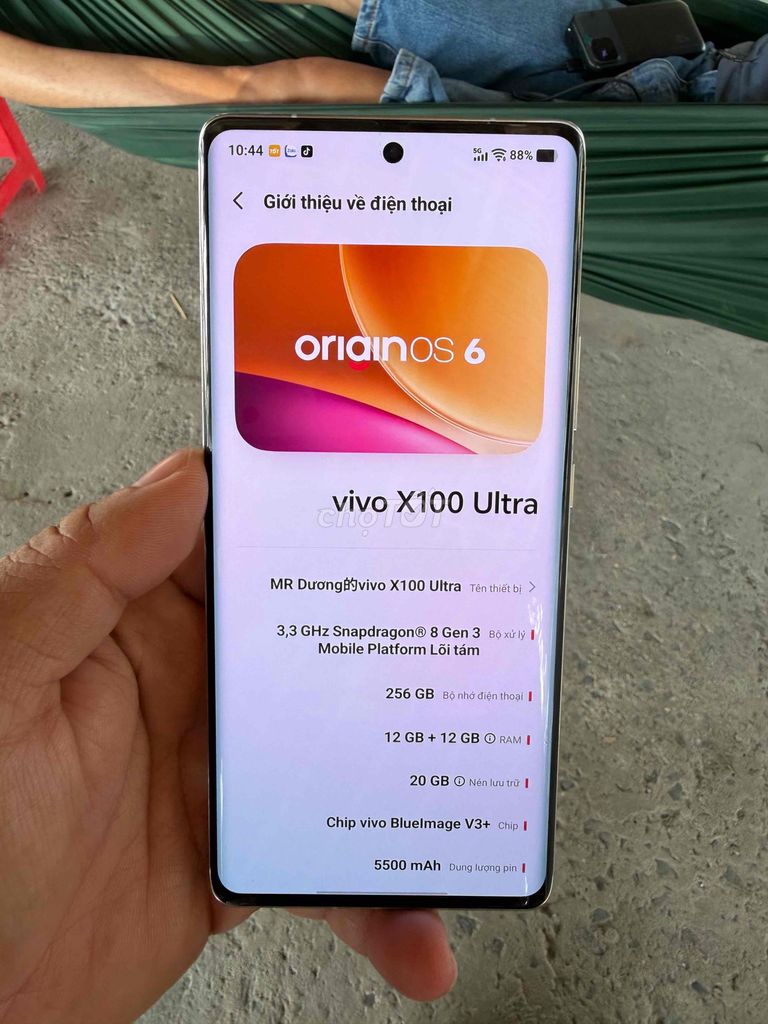 Vivo X100 Ultra 256GB Titan Zin áp. Mua bán Điện thoại tại Thị xã Bến Cát Bình Dương được đăng bởi Tấn Dương hình 1