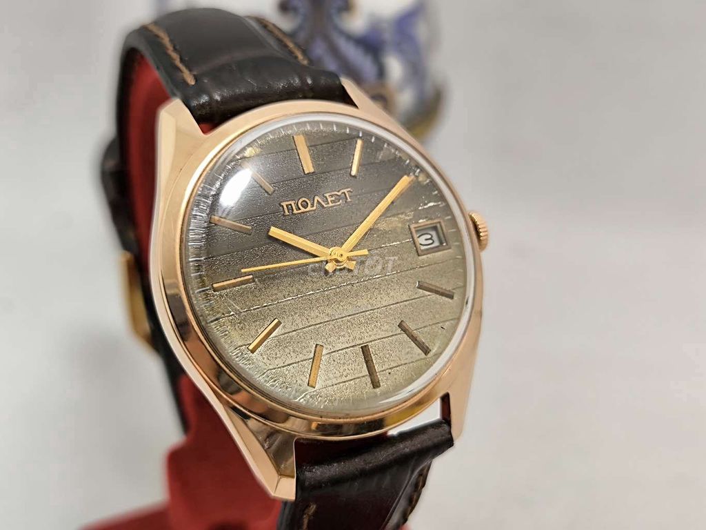 Đồng hồ cổ Liên Xô poljot vàng đúc 14k rosegold
