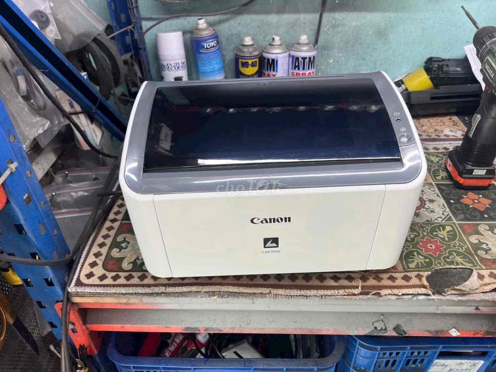 Máy in Canon LBP2900 Trắng Đã sử dụng. Mua bán Đồ dùng văn phòng tại Huyện Hớn Quản Bình Phước được đăng bởi Độc mộc hình 1