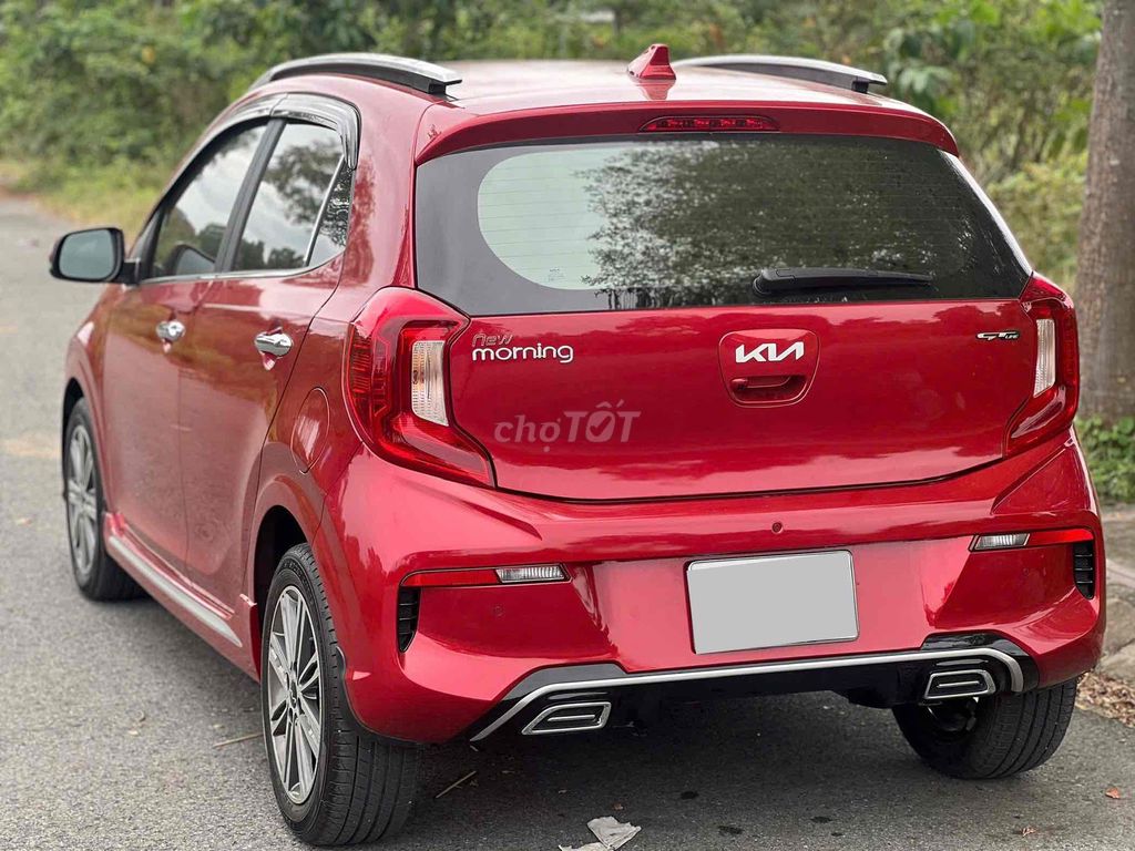 Kia Morning 2024 GT-Line 3400 km Đỏ. Mua bán Ô tô tại Thành phố Thuận An Bình Dương được đăng bởi Anh Tuấn Xe Oto Lướt hình 3