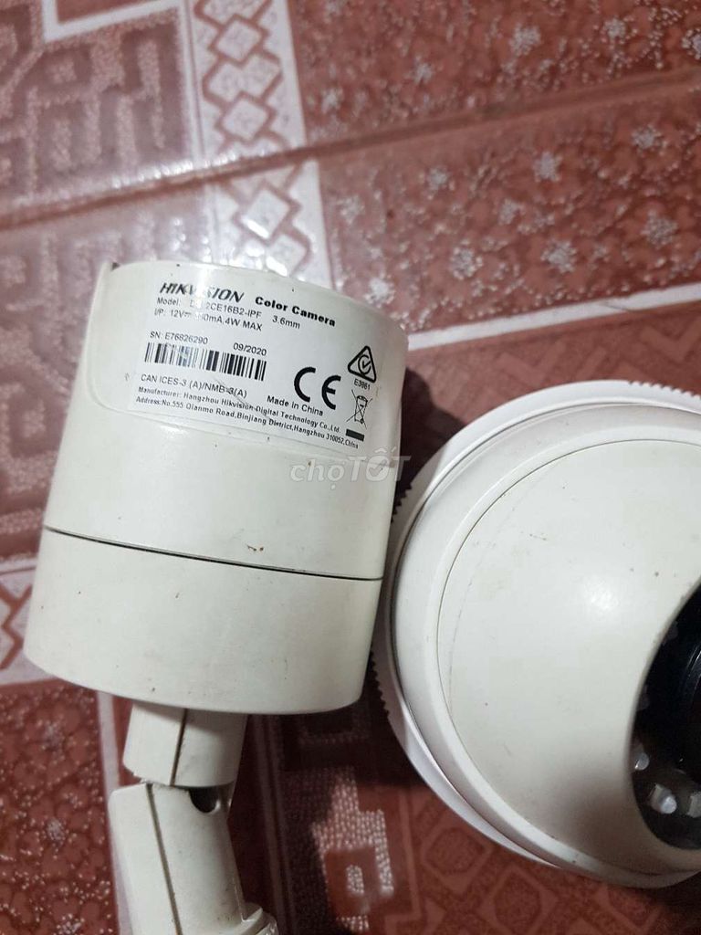 Camera Hikvision DS-2CE16C0T-IR Trắng. Mua bán Máy ảnh, Máy quay tại Quận Hai Bà Trưng Hà Nội được đăng bởi Long hình 1