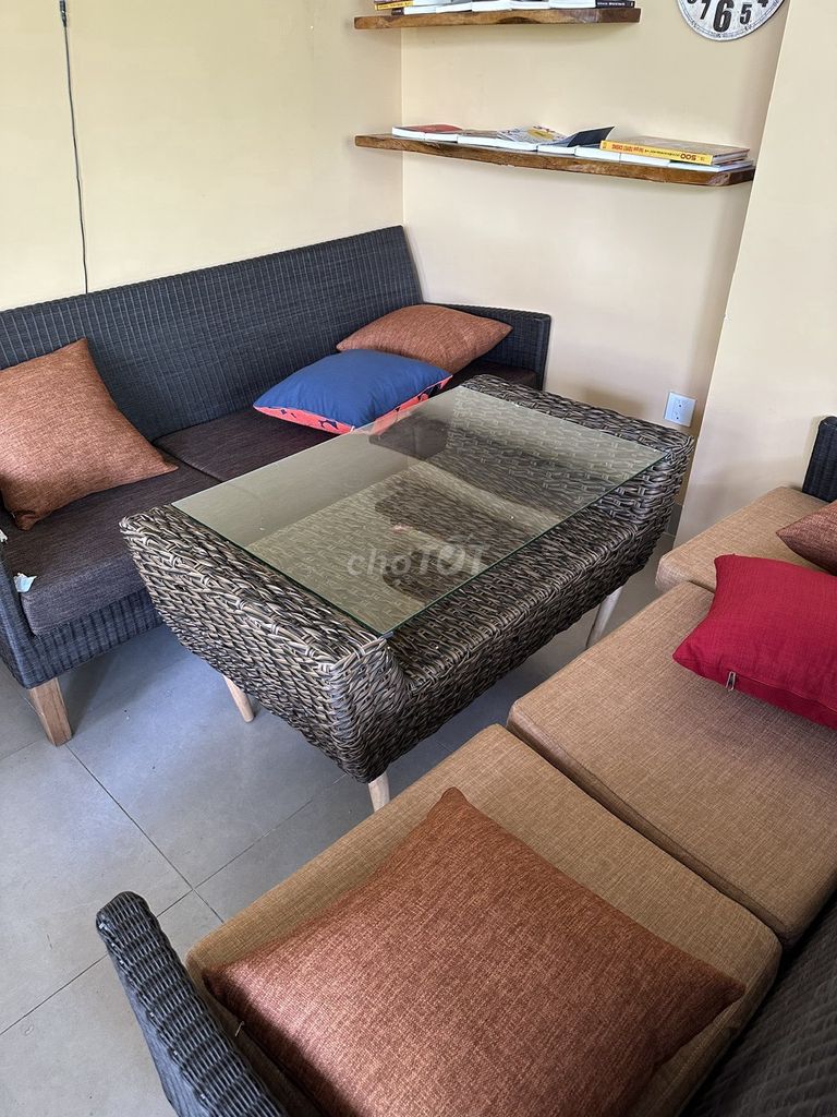 Bàn sofa Lifestyle Garden Mây nhựa 1m. Mua bán Bàn ghế tại Thành phố Thủ Đức Tp Hồ Chí Minh được đăng bởi XƯỞNG SX PHỤ KIỆN DECOR hình 1
