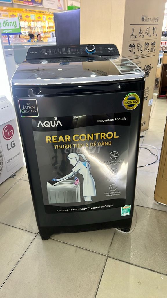 MÁY GIẶT AQUA 10KG NEWSEAL BH HÃNG 2027