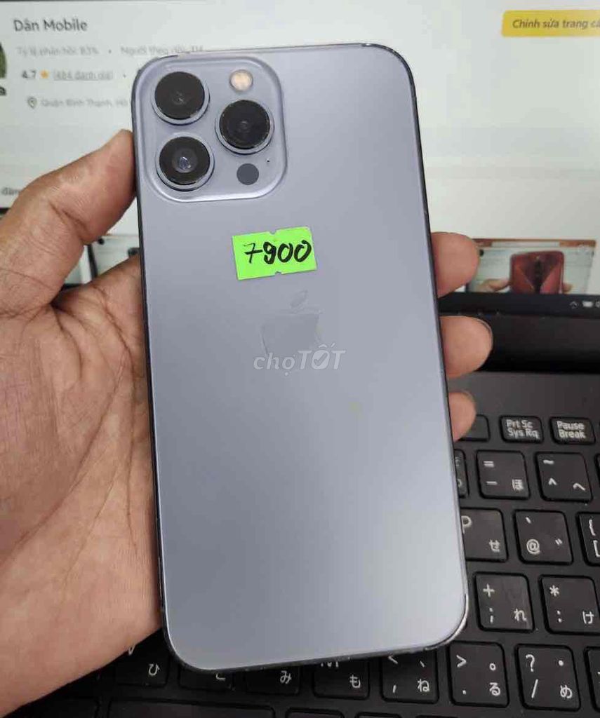 Apple iPhone 13 Pro Max 128GB Xám Mỹ Like New. Mua bán Điện thoại tại Quận Bình Thạnh Tp Hồ Chí Minh được đăng bởi AN MOBILE hình 1