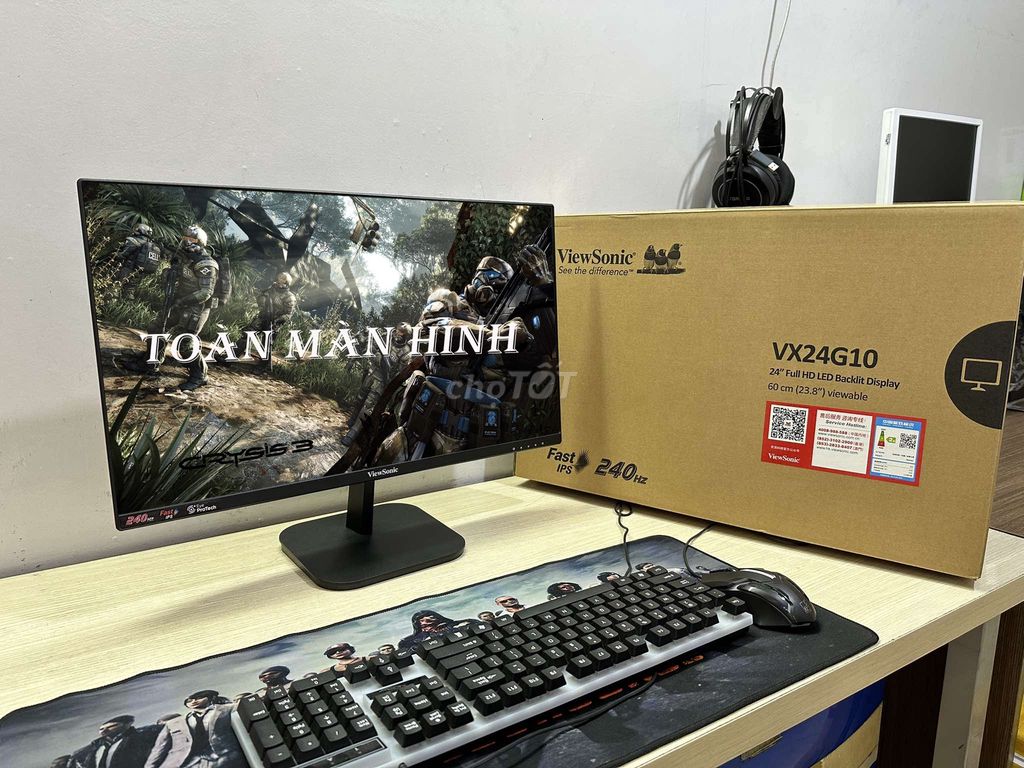 Màn 240hz 24" chuyên game giá hết hồn nha ace@@2m7