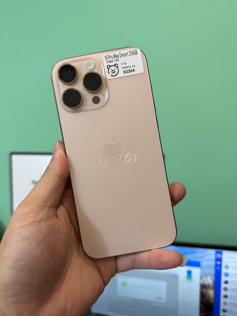 Apple iPhone 16 Pro Max 256GB. Full cn. Giá HSSV. Mua bán Điện thoại tại Quận Đống Đa Hà Nội được đăng bởi Bùi Hiếu  H iStore hình 1