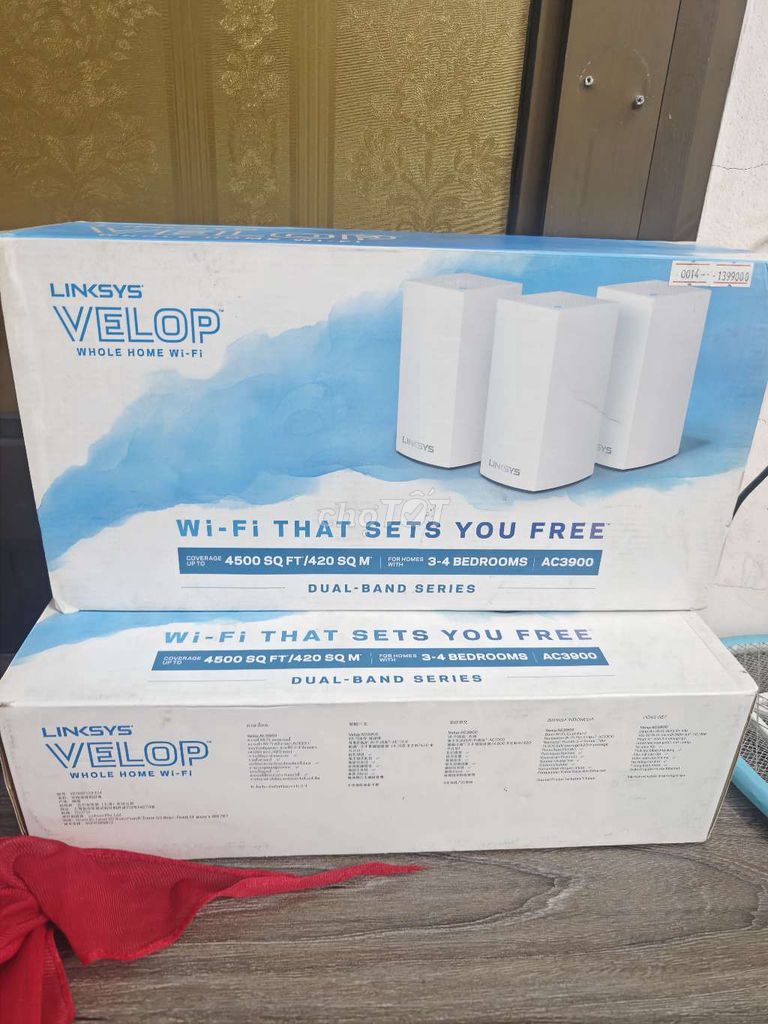 Hệ thống Wi-Fi Mesh Linksys Velop AC3900 Trắng. Mua bán Phụ kiện (Màn hình, Chuột...) tại Thị xã Từ Sơn Bắc Ninh được đăng bởi PHÚC LỘC hình 1