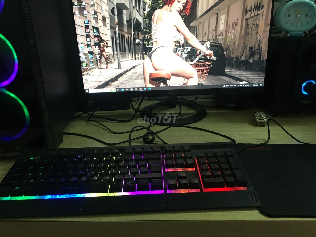 PC gaming core i5 9400f ram 16g card màn hình1650