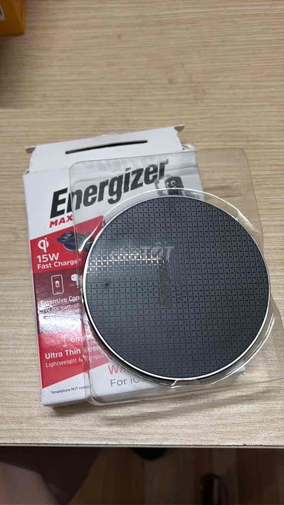 Sạc không dây Energizer 15W Đen. Mua bán Phụ kiện (Màn hình, Chuột...) tại Quận Cầu Giấy Hà Nội được đăng bởi Nguyen Thuyha hình 1